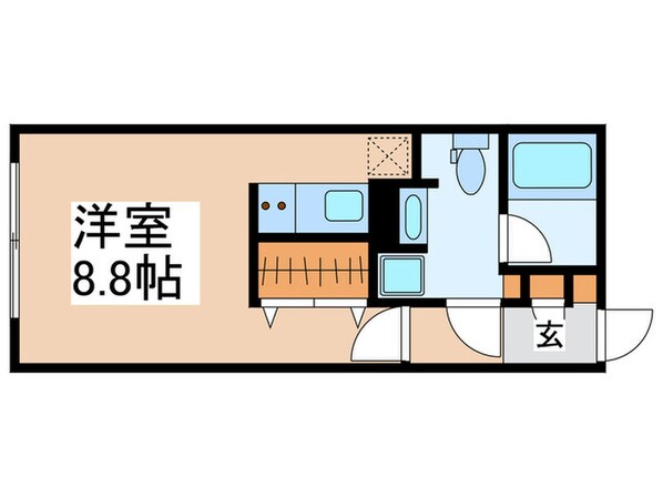 フラッフィー市谷台町の物件間取画像